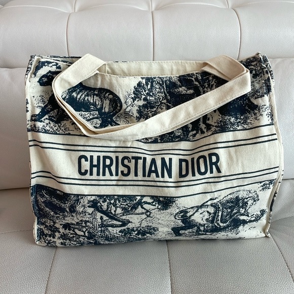 Christian Dior Dioriviera Canvas Tote Weekender Bag. Brand New in packa… - Picture 9 of 11